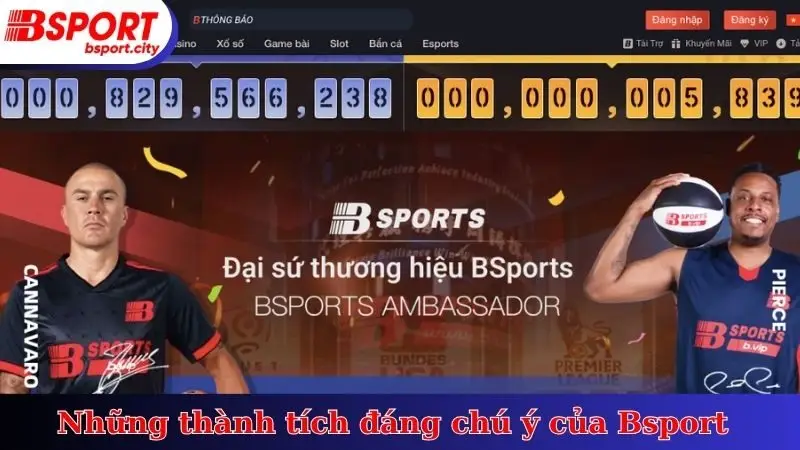 Những thành tích đáng chú ý của Bsport