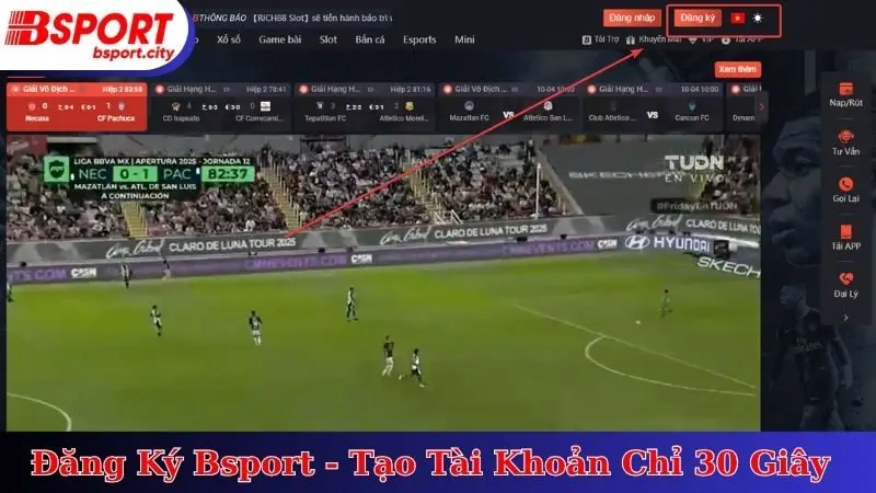 Đăng Ký Bsport